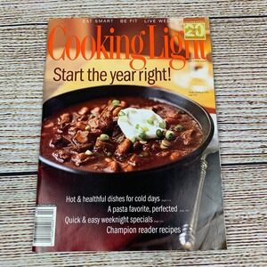 Cooking Light‎ Magazine [January/February 2003] Recipe Book